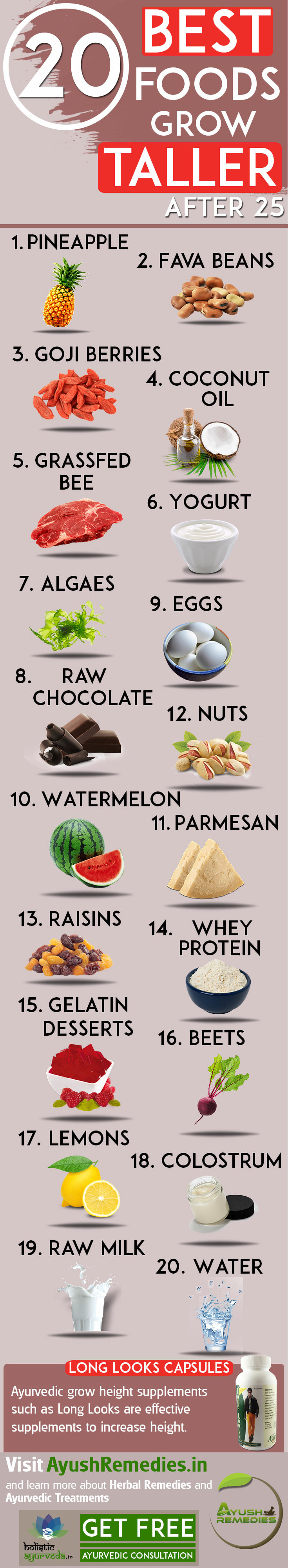 20 Best Foods to Grow Taller After 25 Naturally at Home